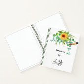 Sketchbook sunbluts eucalyptus name script notizblock (Innenseite)