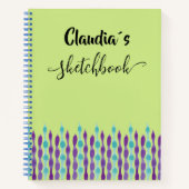 Sketchbook with name notizblock (Vorderseite)