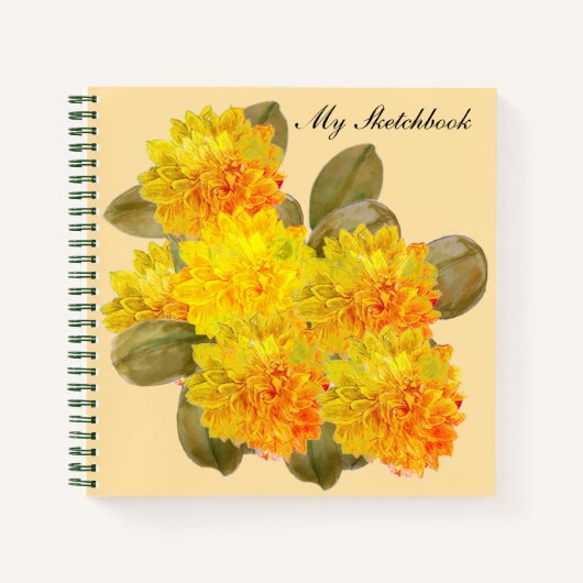 Sketchbuch Notizblock (Vorderseite)