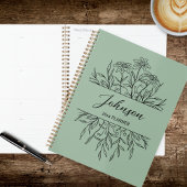 Sketched Floral Planner Planer