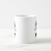 Sketched Mommy Heart Foto Kaffeetasse (Mittel)