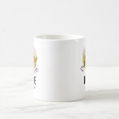 Sketched Oncle Heart Foto Kaffeetasse (Mittel)
