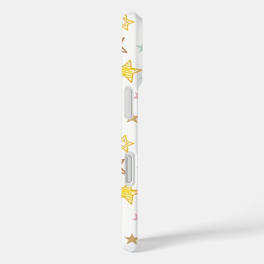 Sketched Stars Pattern Case-Mate iPhone Hülle (Rückseite / Rechts)
