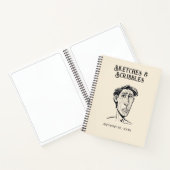 Sketches and Scribbles Notebook Notizblock (Innenseite)