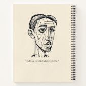 Sketches and Scribbles Notebook Notizblock (Rückseite)