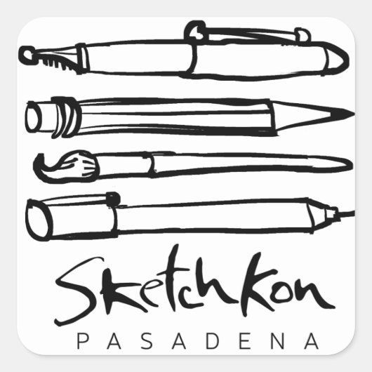 SketchKon Sticker (Vorderseite)
