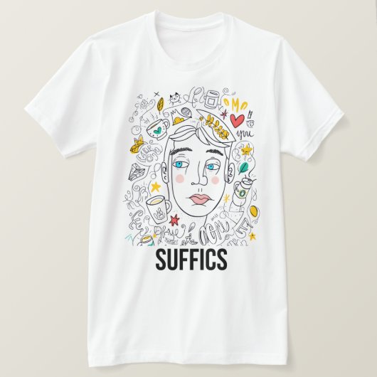 SketchMuse | SUFFIZIEN T-Shirt (Design vorne)