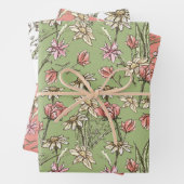 Sketchy Floral Jeden Anlaß Gift Wrap Geschenkpapier Set (Beispiel)