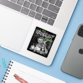 Sketchy Just Goblins Süßigkeiten für dunklere Gege Aufkleber (Laptop mit iPhone)
