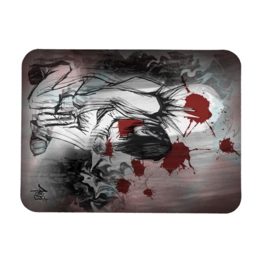 Sketchy Magnet (Horizontal)