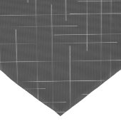 Sketchy Pinstripes Mittelgroßer Tischläufer (Ecke)