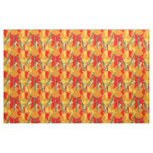 Sketchy Saxophone Muster Stoff (Fat Quarter (45,7 x 55,9 cm))