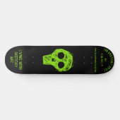 SKETCHY SKULL - Skateboard (Horizontal)
