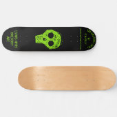 SKETCHY SKULL - Skateboard (Horizontal)