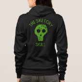 SKETCHY SKULL - T - SHIRT (Rückseite)