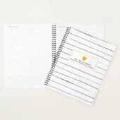 Sketchy Stripes Gold Apple Lehrer Planner Planer (Anzeige)