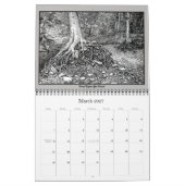 Sketchy Trees Calendar Kalender (Mär 2027)