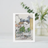 Skethchbook pages. Málaga. Markers Postkarte (Stehend Vorderseite)