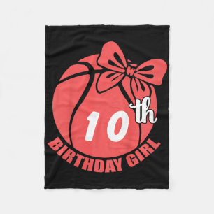 Sketll 10. Geburtstag Sketll Spieler  Fleecedecke