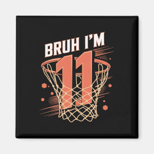 Sketll 11. Geburtstags-Shirt für Jungen 11 Jahre a Magnet