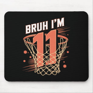 Sketll 11. Geburtstags-Shirt für Jungen 11 Jahre a Mousepad