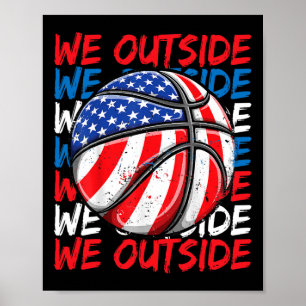 Sketll 4. Juli Memes USA Amerikanische Flagge Wir  Poster