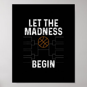 Sketll Bracket Shirt Lass Die Verrücktheit Beginne Poster