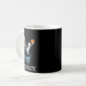 Sketll Checkmate Schach Kaffeetasse (Vorderseite Links)