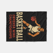 Sketll – Defense Wins Sketll Championships  Fleecedecke (Vorderseite (Horizontal))