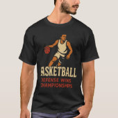 Sketll – Defense Wins Sketll Championships  T-Shirt (Vorderseite)