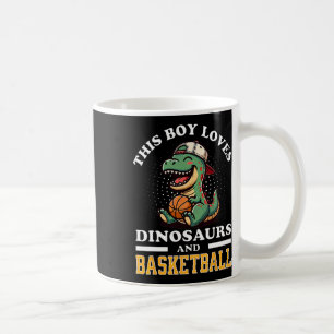 Sketll Dinosaur T Rex Spieler Männer Kinder Jungen Kaffeetasse