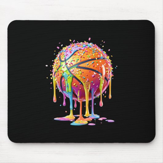 Sketll Eiscreme-Drip für Jungen Mädchen Jugendlich Mousepad (Vorne)