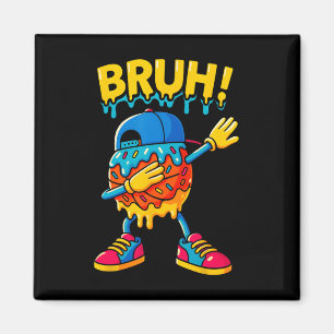 Sketll Eiscreme-Tropf Jungen Mädchen Cute Dabbing Magnet