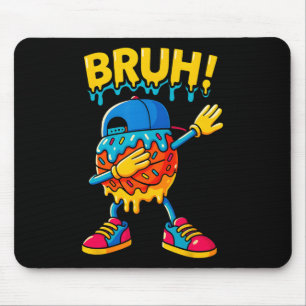 Sketll Eiscreme-Tropf Jungen Mädchen Cute Dabbing  Mousepad