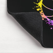 Sketll Farbige Spritzer Teenssket Ll Trainer Mousepad (Ecke)