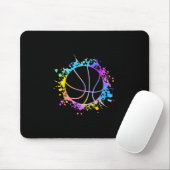Sketll Farbige Spritzer Teenssket Ll Trainer Mousepad (Mit Mouse)