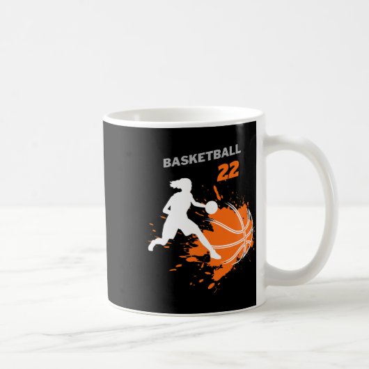 Sketll Fever Damen Sketll Team Nummer 22  Kaffeetasse (Rechts)