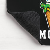 Sketll Fußball-Mama Eis-Drip Sommer-Spieltag Mousepad (Ecke)