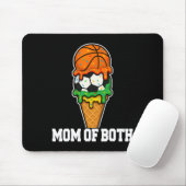 Sketll Fußball-Mama Eis-Drip Sommer-Spieltag Mousepad (Mit Mouse)