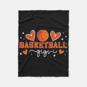 Sketll Gigi Oma Herzogtum Gigi Fleecedecke (Vorderseite)