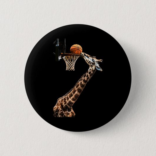 Sketll Giraffe Frische Pasta machen Button (Vorderseite)