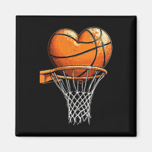 Sketll Herz Valentinstag Sport Jungen Jugend  Magnet
