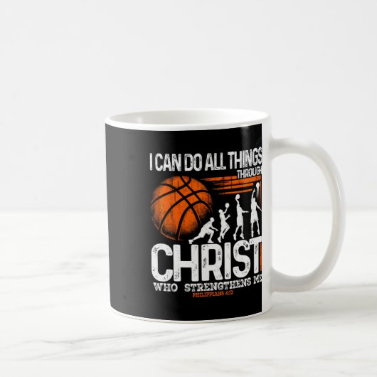 Sketll Ich kann alle Dinge durch Christus tun Kaffeetasse (Rechts)
