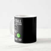 Sketll Is Calling - Sketll Funny Sketll Player Kaffeetasse (Vorderseite Links)