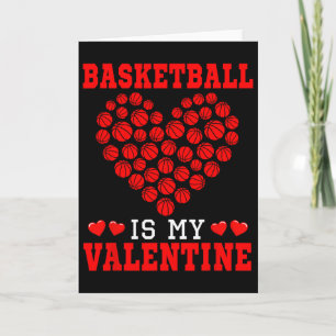 Sketll Ist Mein Valentinstag Spieler Team Süße Her Karte