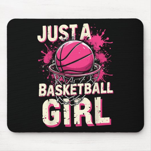 Sketll Lover Just A Sketll Girl Mousepad (Vorne)