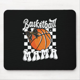 Sketll Mama Kokette Schleife Spieltag Lustiger Spo Mousepad