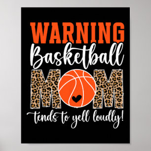 Sketll-Mama Lustige Mama eines Sketll-Spielers Mut Poster