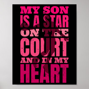 Sketll mein Sohn ist ein Star auf dem Court und in Poster