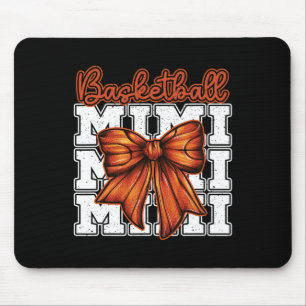 Sketll Mimi kokette Schleife Sport Oma Muttertag Mousepad